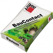 Клей армуючий для теплоізоляції з мінвати, пінополістиролу Baumit BauContact, 25 кг